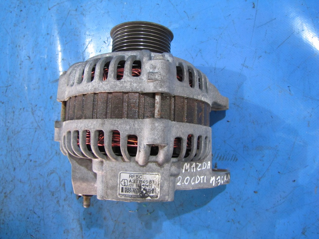 фото №1, Генератор mazda 6 2.0 cidt 2004r.