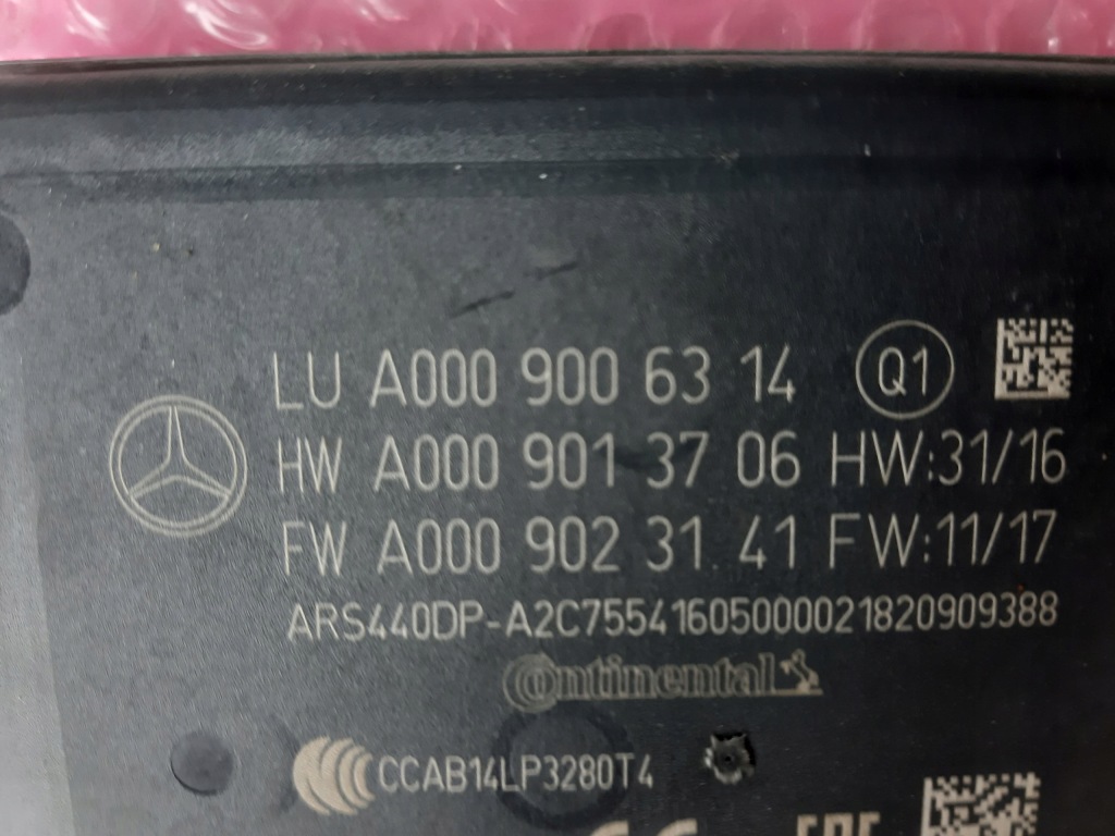 фото №4, Радар активный distronic mercedes w213 w238 w217