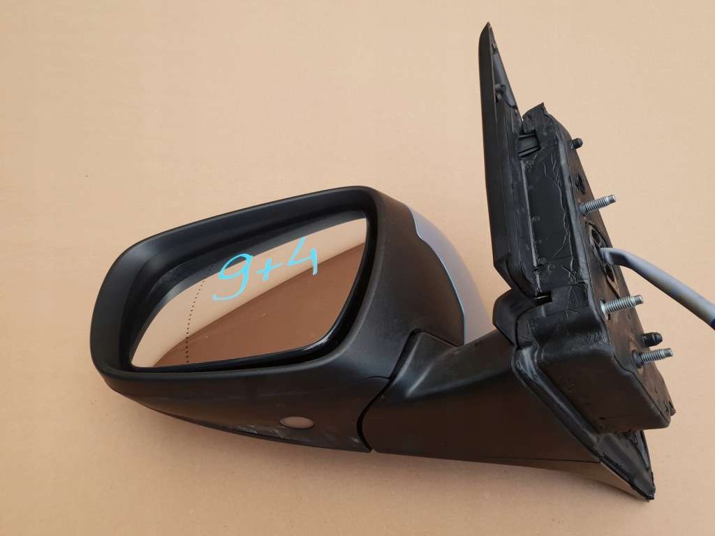 фото №3, Renault scenic iv дзеркало ліва 9 + 4 pin асистент