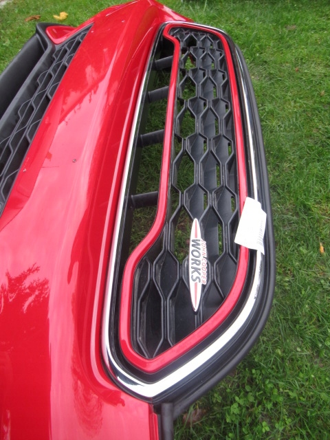 фото №6, Mini f60 jcw бампер перед передній 851 chili red