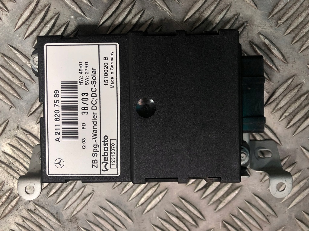 фото №1, Mercedes w211 модуль блок керування дах solar