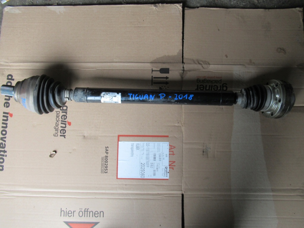 фото №1, Volkswagen tiguan 5na привідний вал права