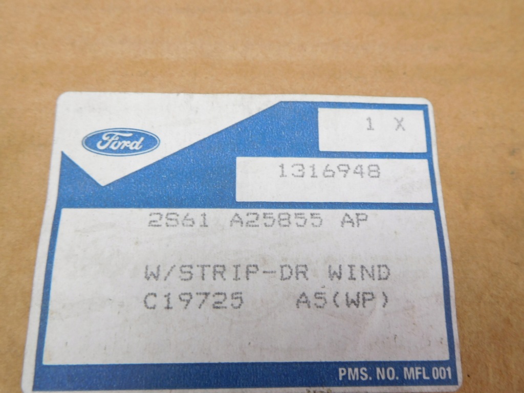 фото №7, Прокладка стекло ford fiesta fusion 01-