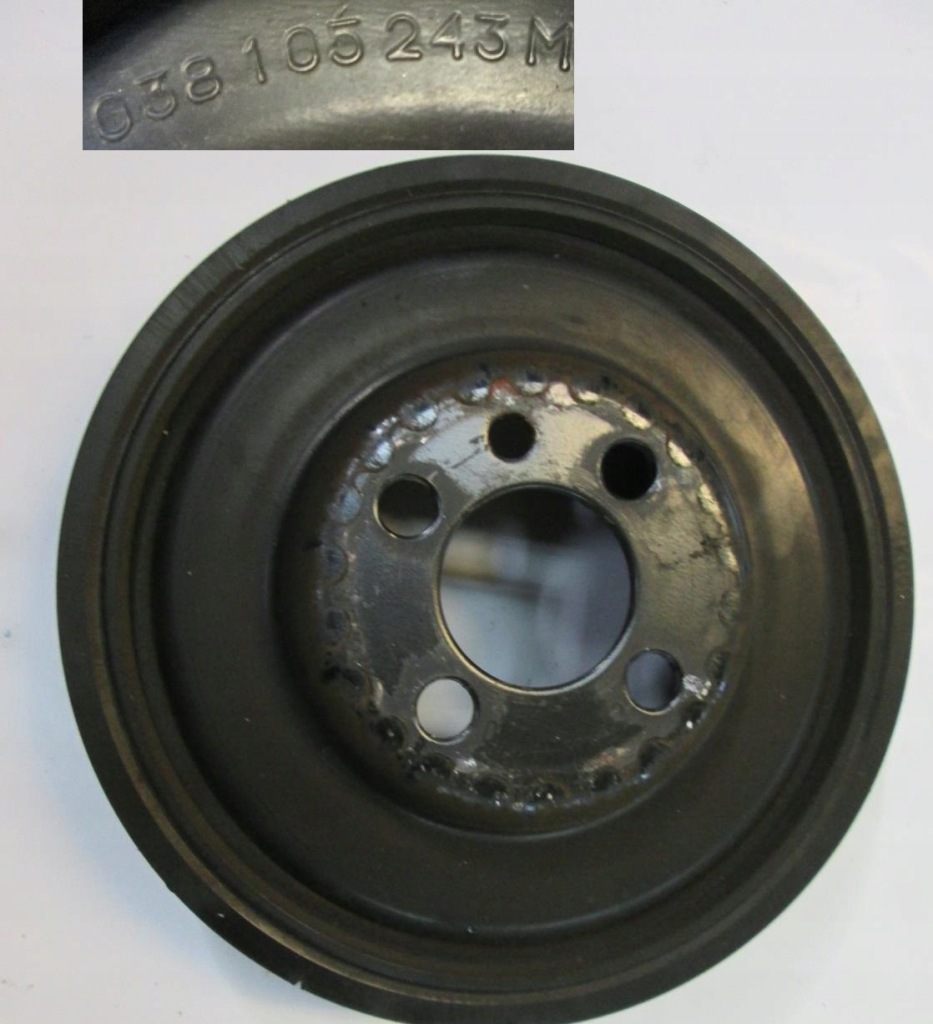 Купить Vw passat b7 cc 2.0 tdi cffb cff шкив коленчатого вала