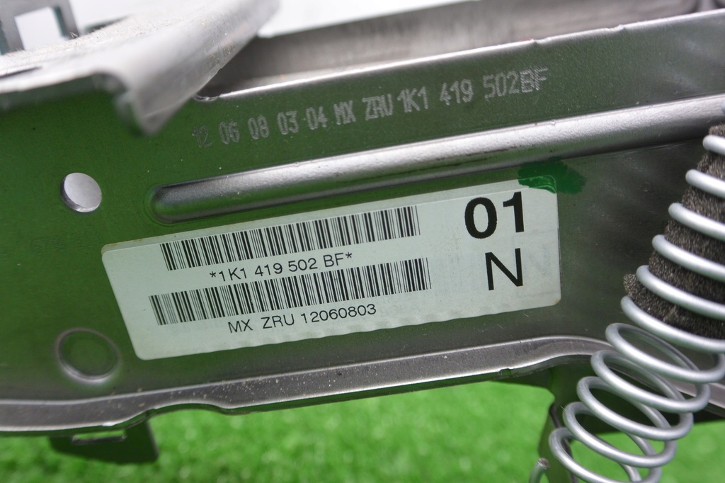 фото №5, Колонка рулевой замок зажигания ключ vw passat b7 b8 usa