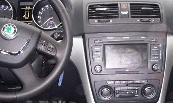 фото №6, Рамка радіо радіо 1din skoda octavia ii 2 61702