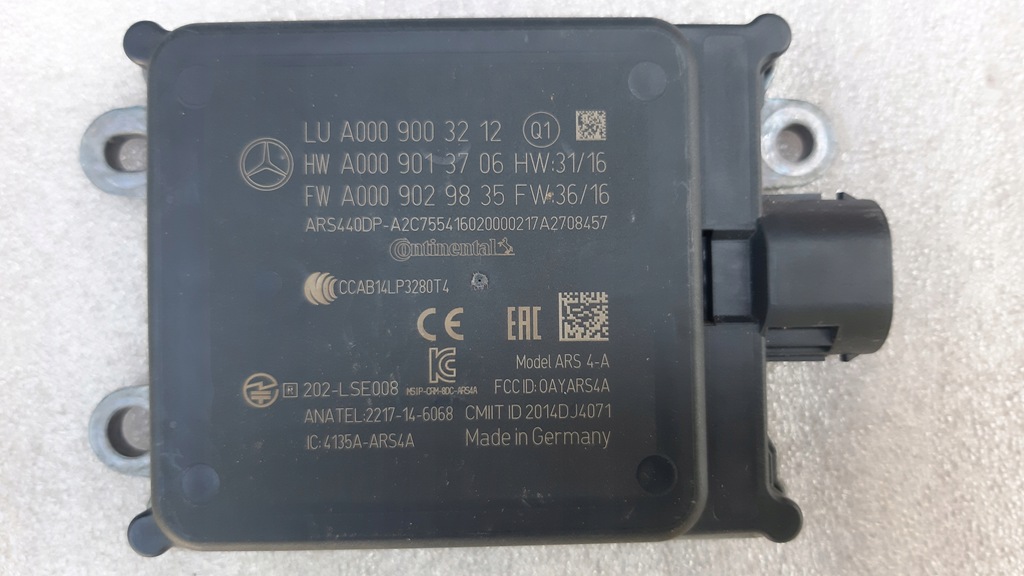 фото №1, Радар distronic mercedes-benz оригінальний номер a0009003212