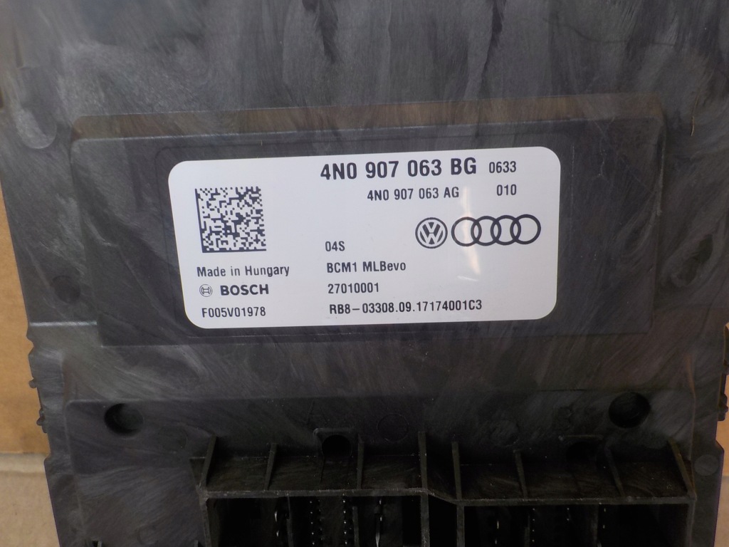 фото №3, Vw touareg iii 3.0tdi модуль блок управления бортовой сетью 4n0907063bg