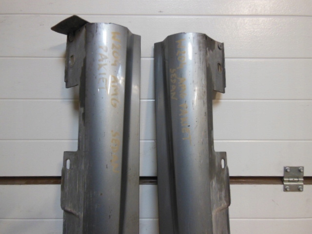 фото №2, Накладки пороговые накладки mercedes w204 amg порог