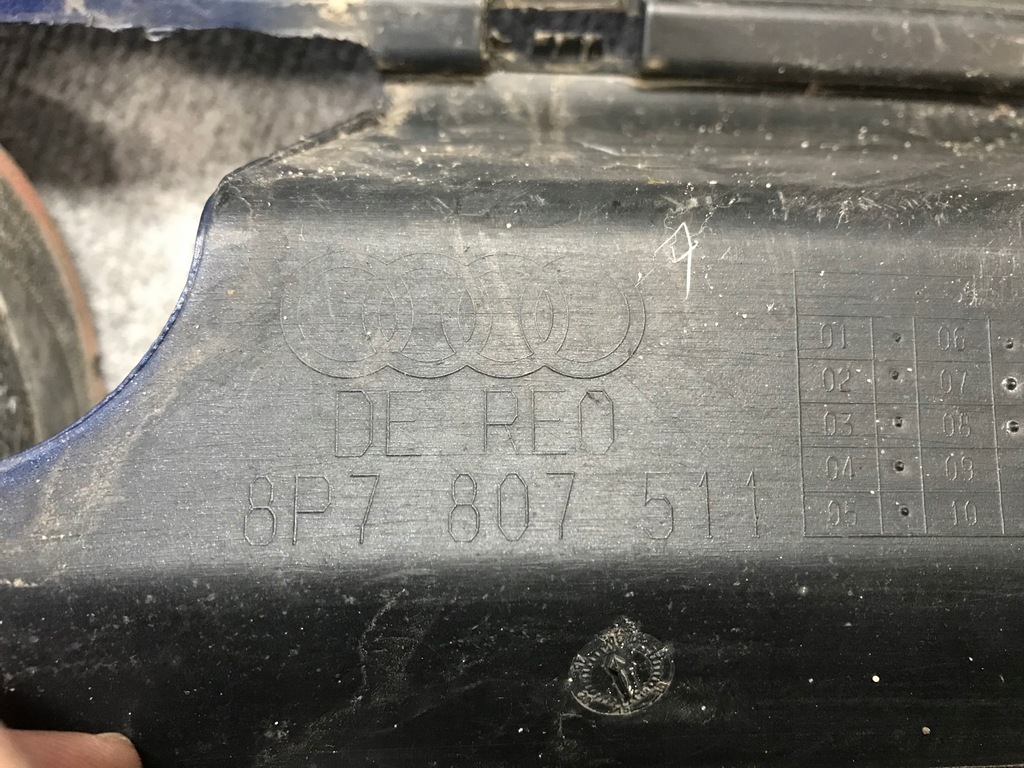 фото №11, Бампер задняя задний audi a3 a 3 cabrio оригинал