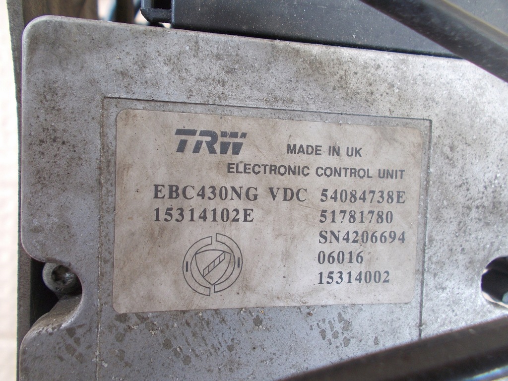 фото №3, Насос abs alfa romeo 159 54084738e