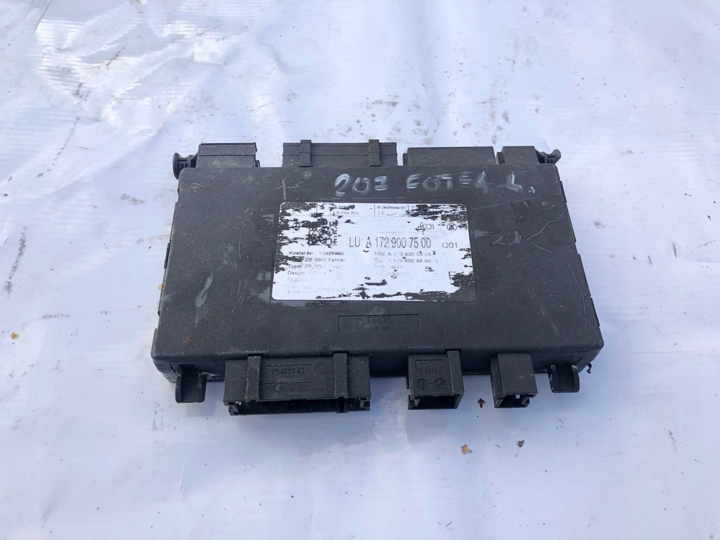 фото №1, Mercedes w207 coupe slk w172 модуль сиденье левый eu