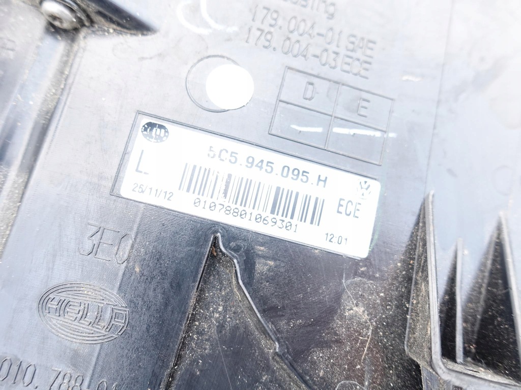 фото №7, Vw beetle 11-19 led лампа левая задняя 5c5945095h eu