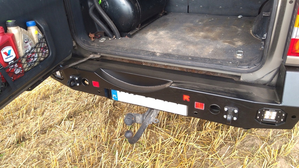 фото №8, Opel frontera b 5d бампер сталевий задня задній rtech