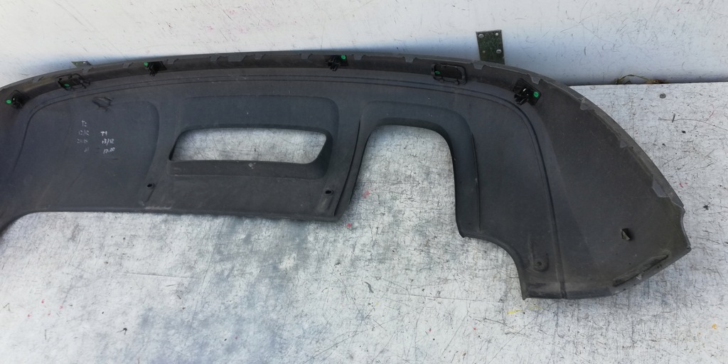 фото №6, Audi q3 8u0 дифузор бампер задній задня