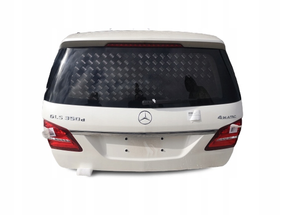 фото №1, Mercedes x166 gls 2015 r крышка багажника багажника 799