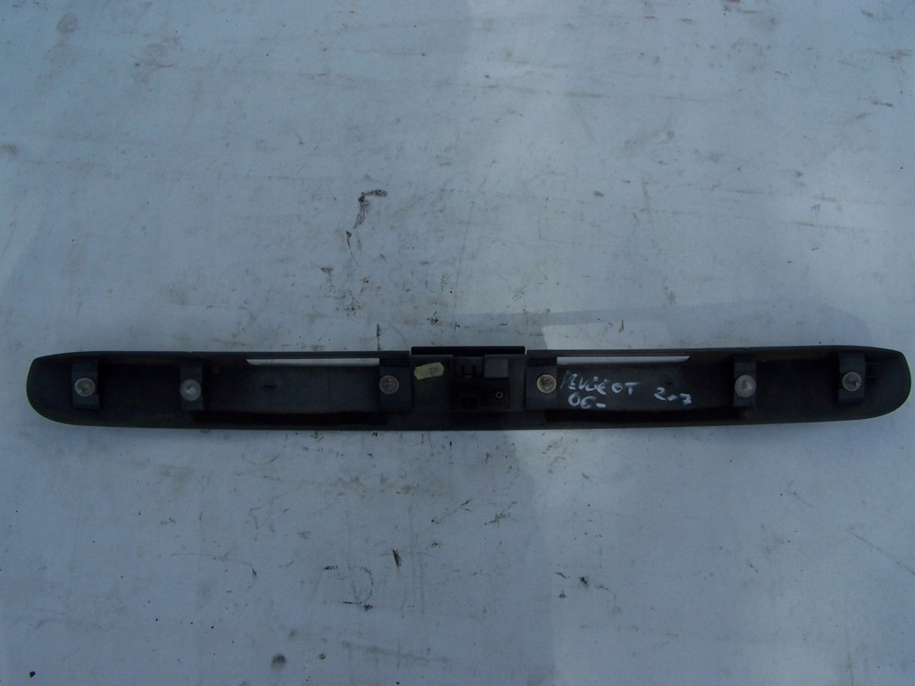 фото №5, Peugeot 207 накладка молдинг крышки 06-