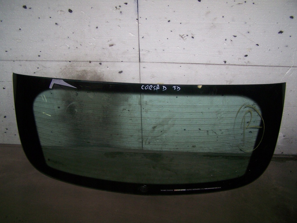 фото №1, Opel corsa d- скло кришки кришка багажника задня задня 09'