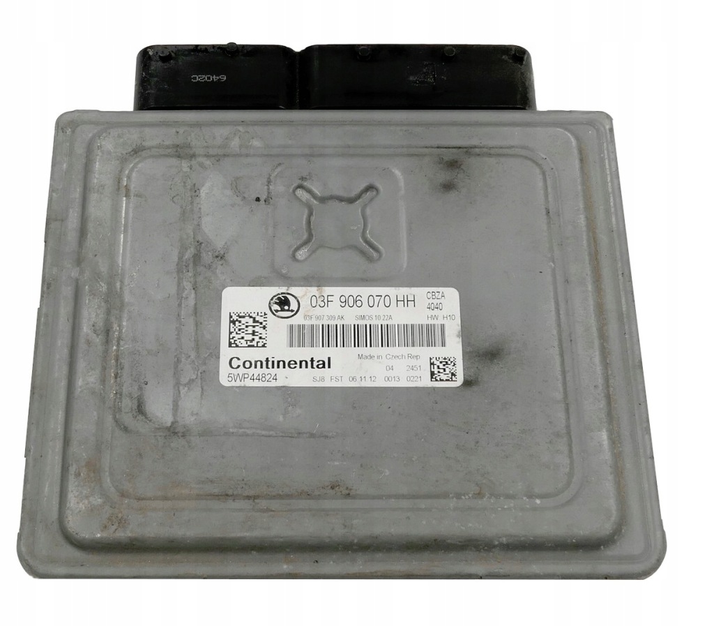 фото №1, Блок керування skoda fabia ii 03f906070hh 5wp44824