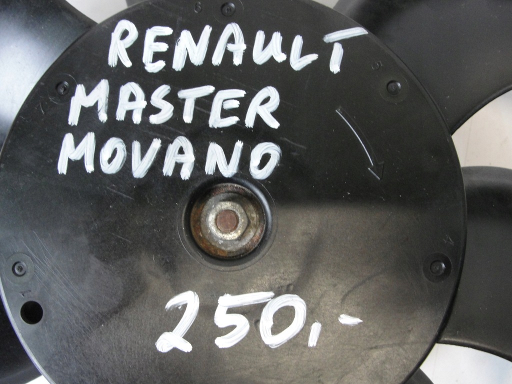 фото №3, Вентилятор радіатора renault master opel movano