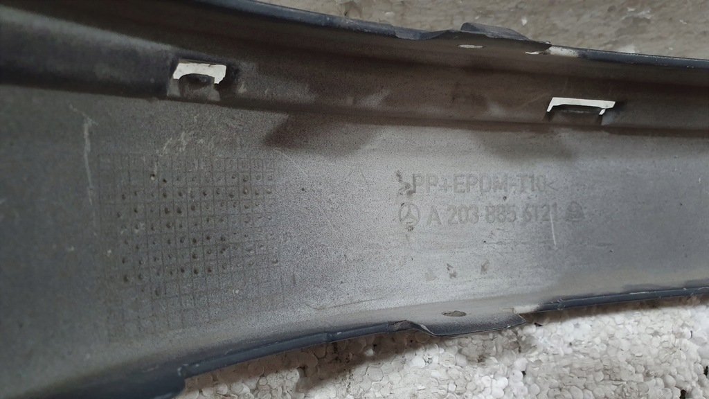 фото №6, Mercedes c-kl w203 молдинг бампера левая nowa org