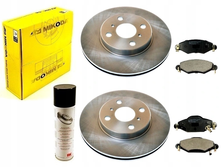 фото №1, Тормозные диски тормозные колодки toyota yaris i , verso перед francja