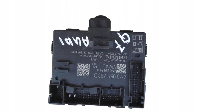 фото №1, Audi q7 4m 16 r модуль блок керування двері 4m0959793d