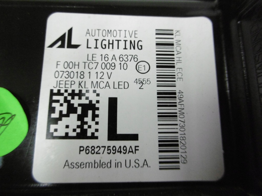 Jeep cherokee 18r - фара передняя левая full led Киев