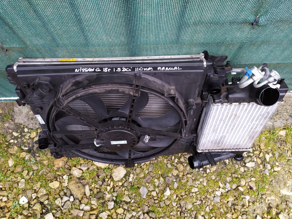 фото №5, Радиатор комплект nissan qashqai j11 1.5d 1.2dig-t
