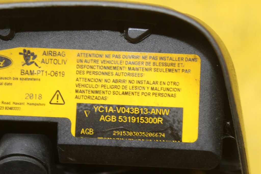 фото №6, Подушка подушка безпеки transit mk6 yc1av043b13anw