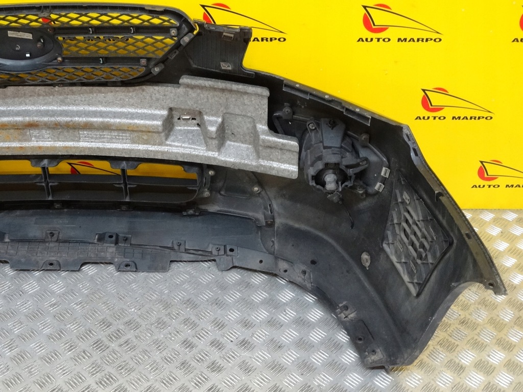 фото №6, Kia carens iii 2006- бампер перед передний решётка радиатора