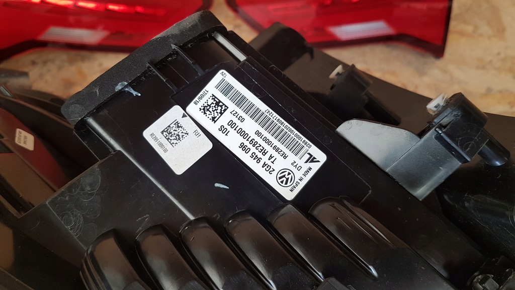 фото №5, Vw t-roc 2ga лампи задня kpl.nowe 2ga945095