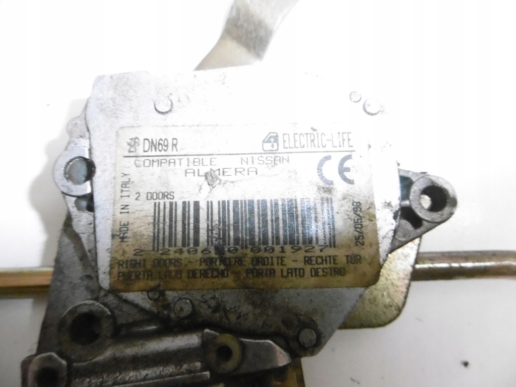 фото №10, Подъемник стекло правый перед nissan almera n15
