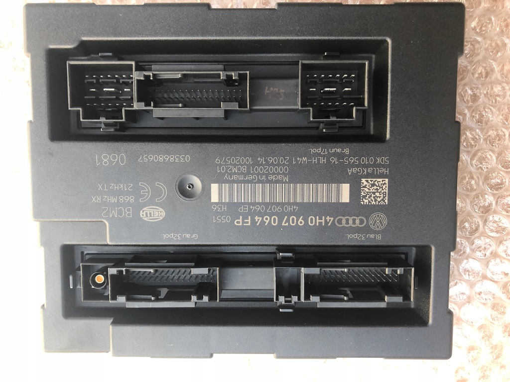 фото №1, Audi a7 a6 a8 matrix модуль комфорт 4h0907064fp