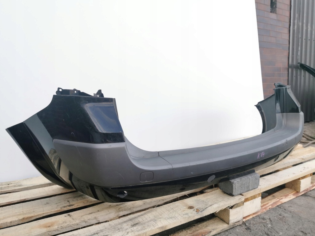 фото №2, Бампер задняя задний renault megane ii kombi + накладки