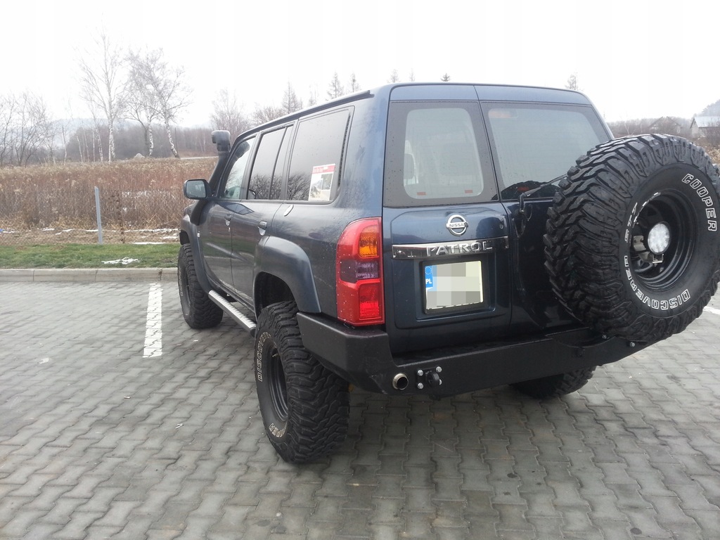 фото №10, Бампер стальной задний задняя nissan patrol gu4 качество