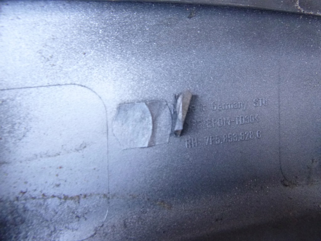 фото №4, Porsche cayenne 7p5 gts молдинг na крыло задний p