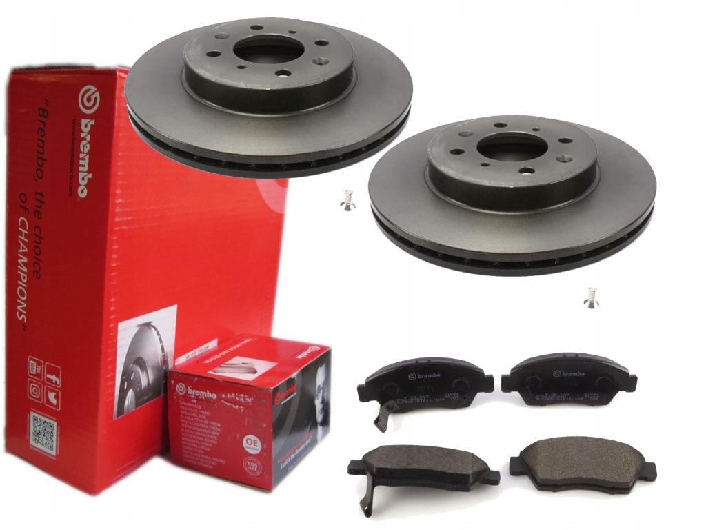 фото №1, Гальмівні диски гальмівні колодки brembo перед honda civic iv v vi vii