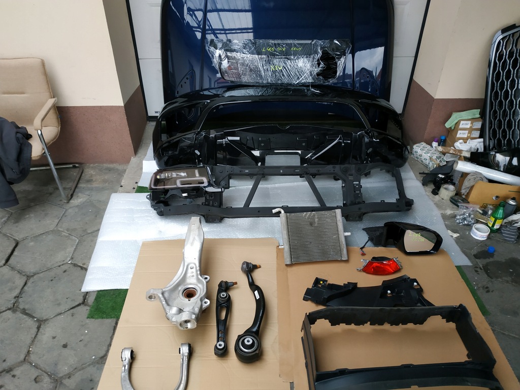 фото №5, Range rover sport l494 спойлер молдинг бампера