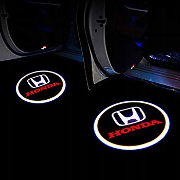 фото №3, 2x led logo проектор hd беспроводные na аккумулятор honda все modele