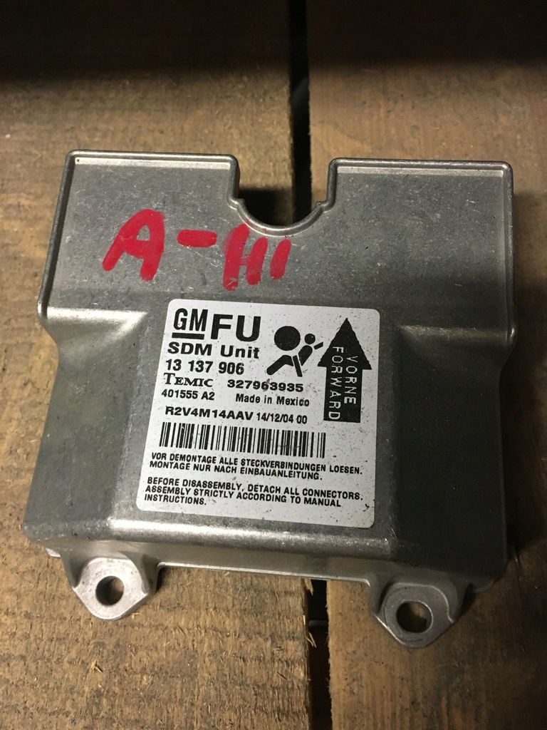 фото №1, Opel astra iii h датчик подушек 13137906