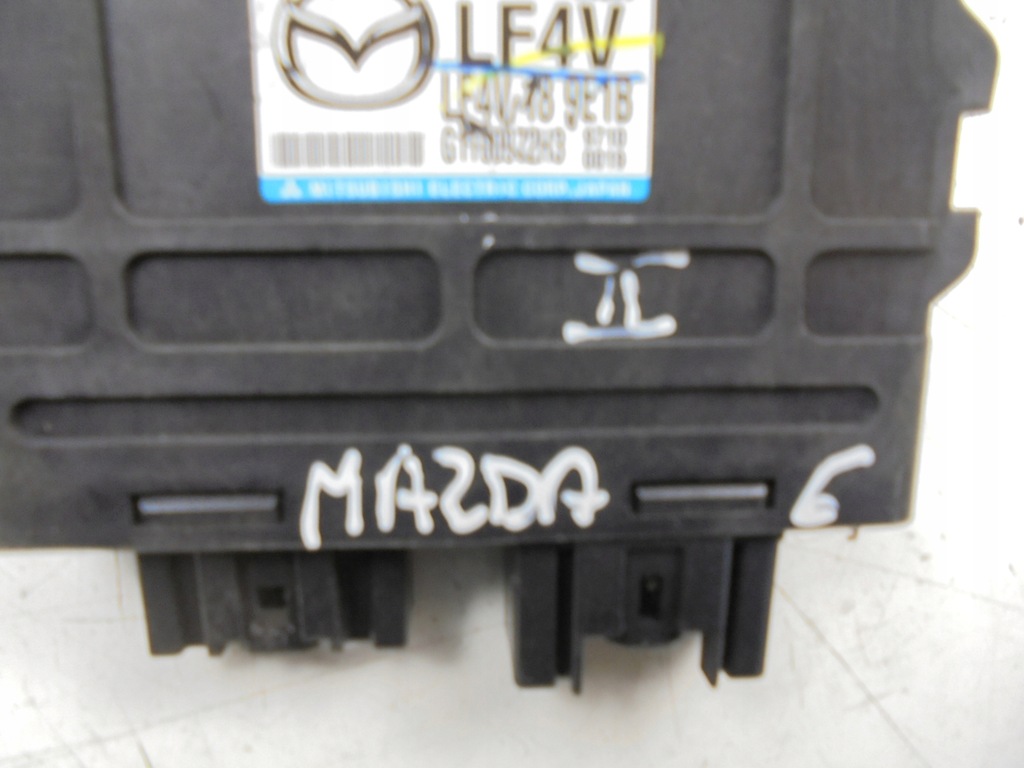 фото №4, Бортовой компьютер блок управления lf4v189e1b mazda 6 ii gh