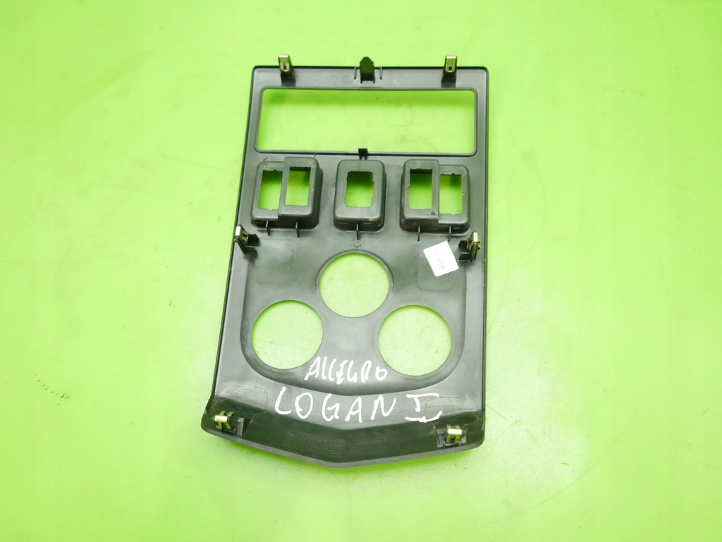 фото №7, Рамка радио консоли панели dacia logan i 04-06