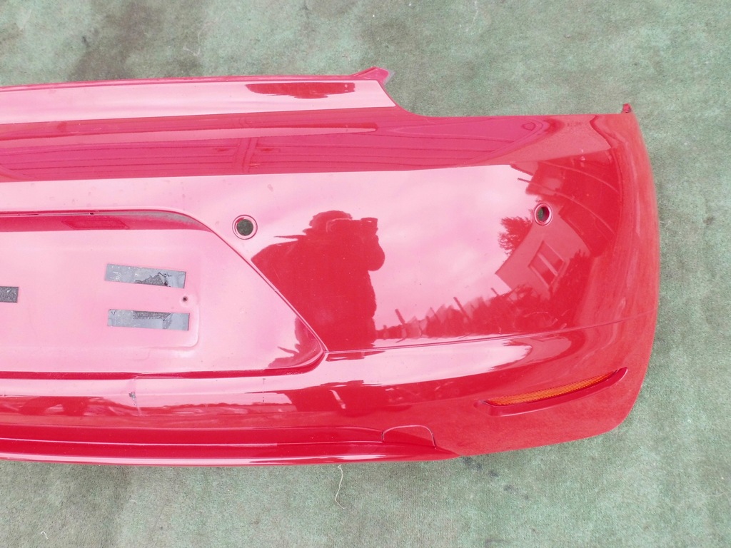 фото №9, Бампер задній vw scirocco 1k8 la3h червоний