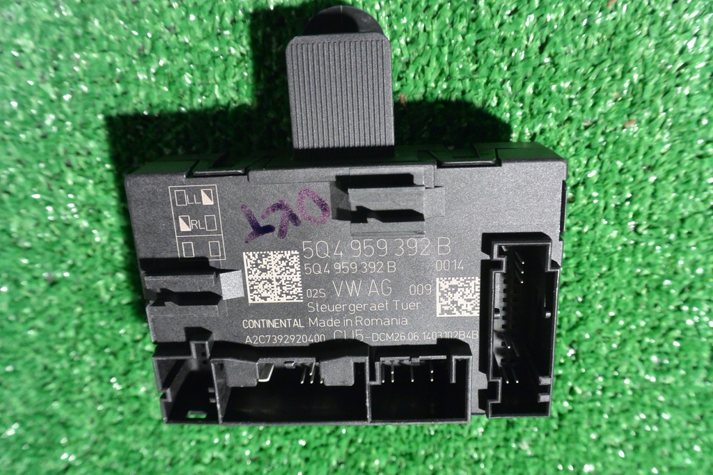 фото №1, Модуль блок керування двері правий перед skoda octavia 3