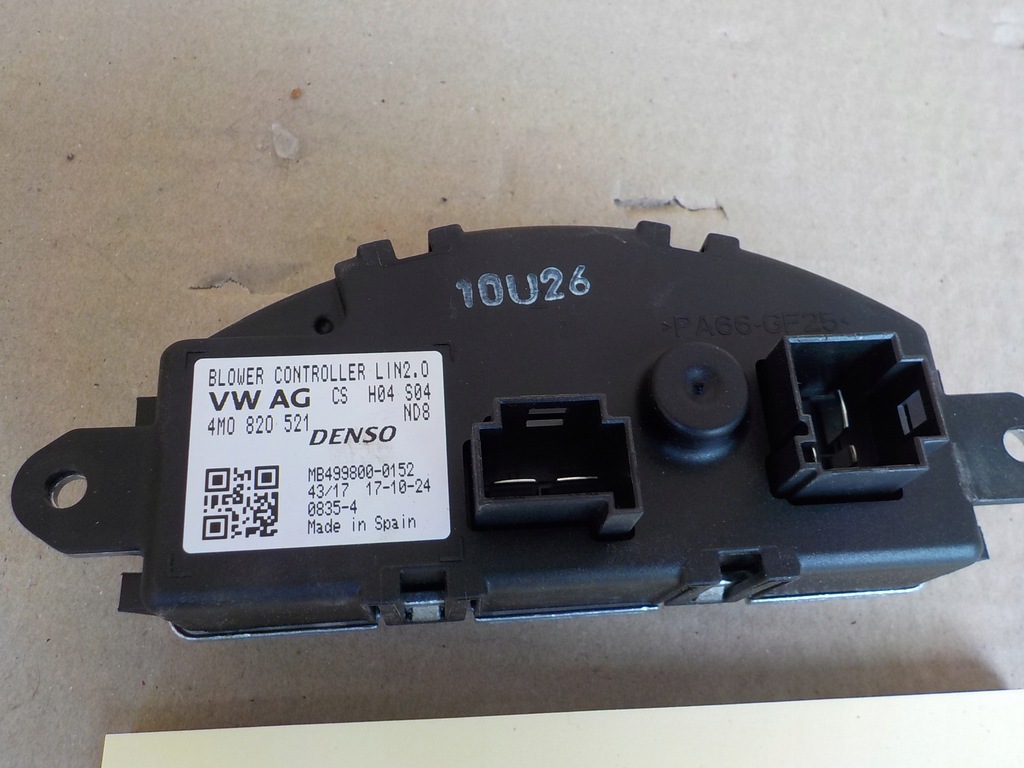 фото №1, Vw touareg iii резистор вентилятор резистор 4m0820521