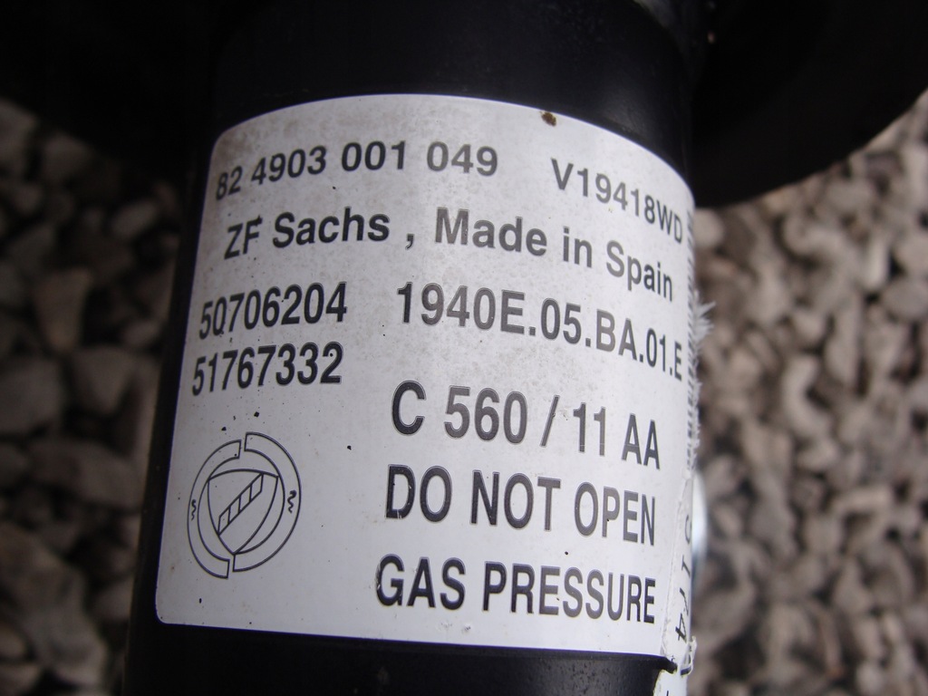 фото №5, Поворотный кулак амортизатор левый fiat croma !!