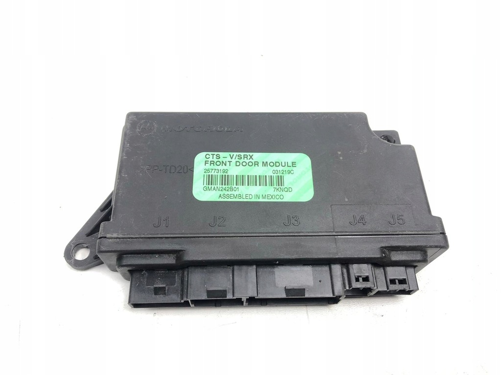 фото №1, Cadillac srx cts модуль дверь передних 25773192