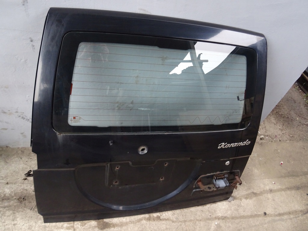 фото №5, Ssangyong korando кришка багажника двері багажника скло 99r