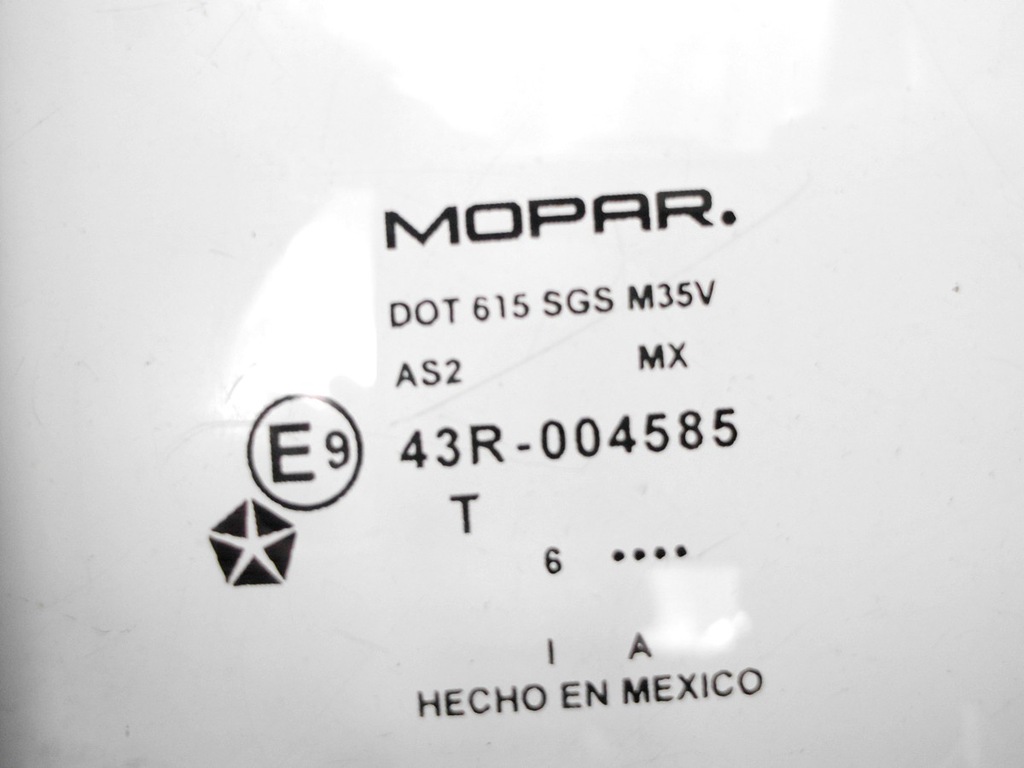 фото №15, Jeep patriot стекло с дверь задняя левая mopar задних дверь левых